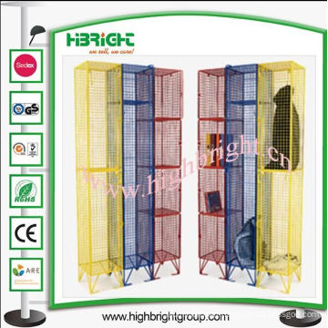 UK Coloured Mesh Lockers for Storage